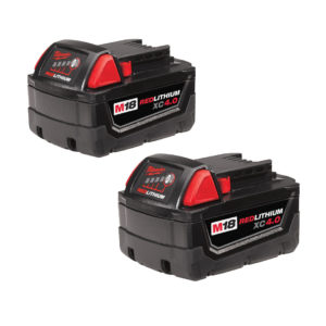 Milwaukee M18 Redlithium XC 4.0 Extended Capacity Battery Pack (2 Pack)