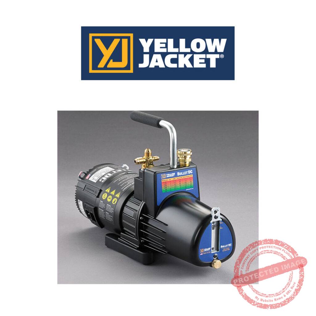 Yellow Jacket Bullet DC 7 CFM Vacuum Pump Yorktech Supply